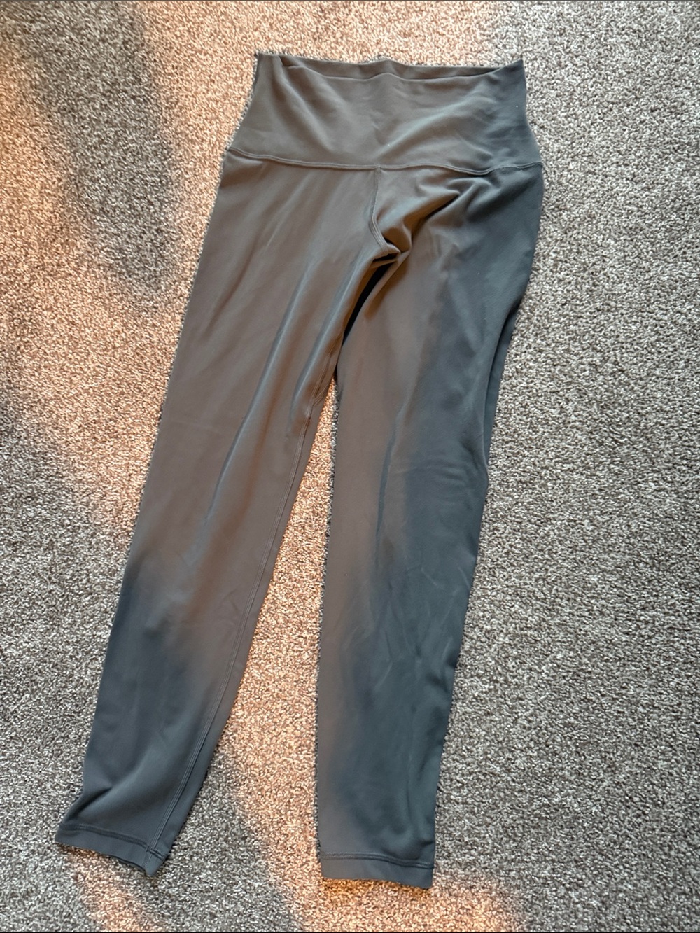 Aritzia High-Waist Leggings in Charcoal